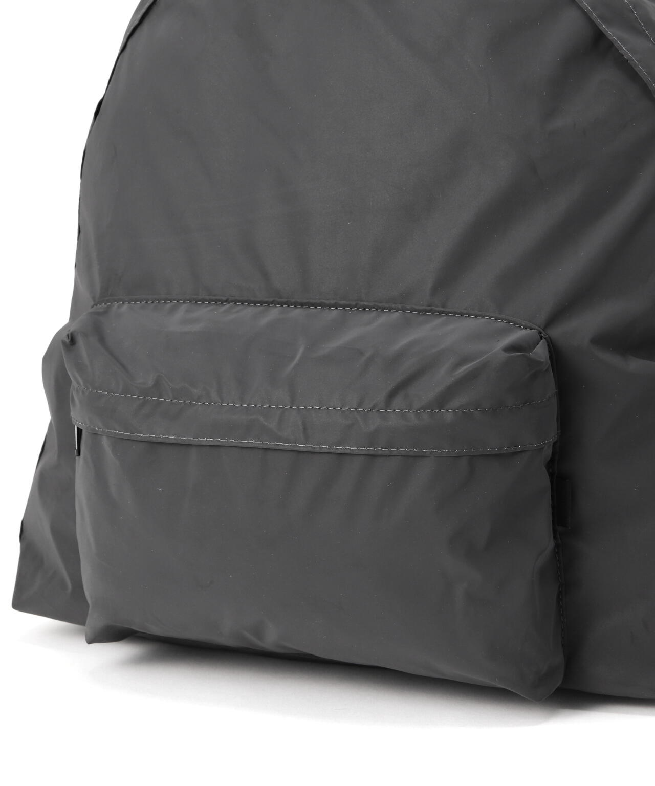 PACKING/パッキング BLACK REFLECTIVE BACKPACK