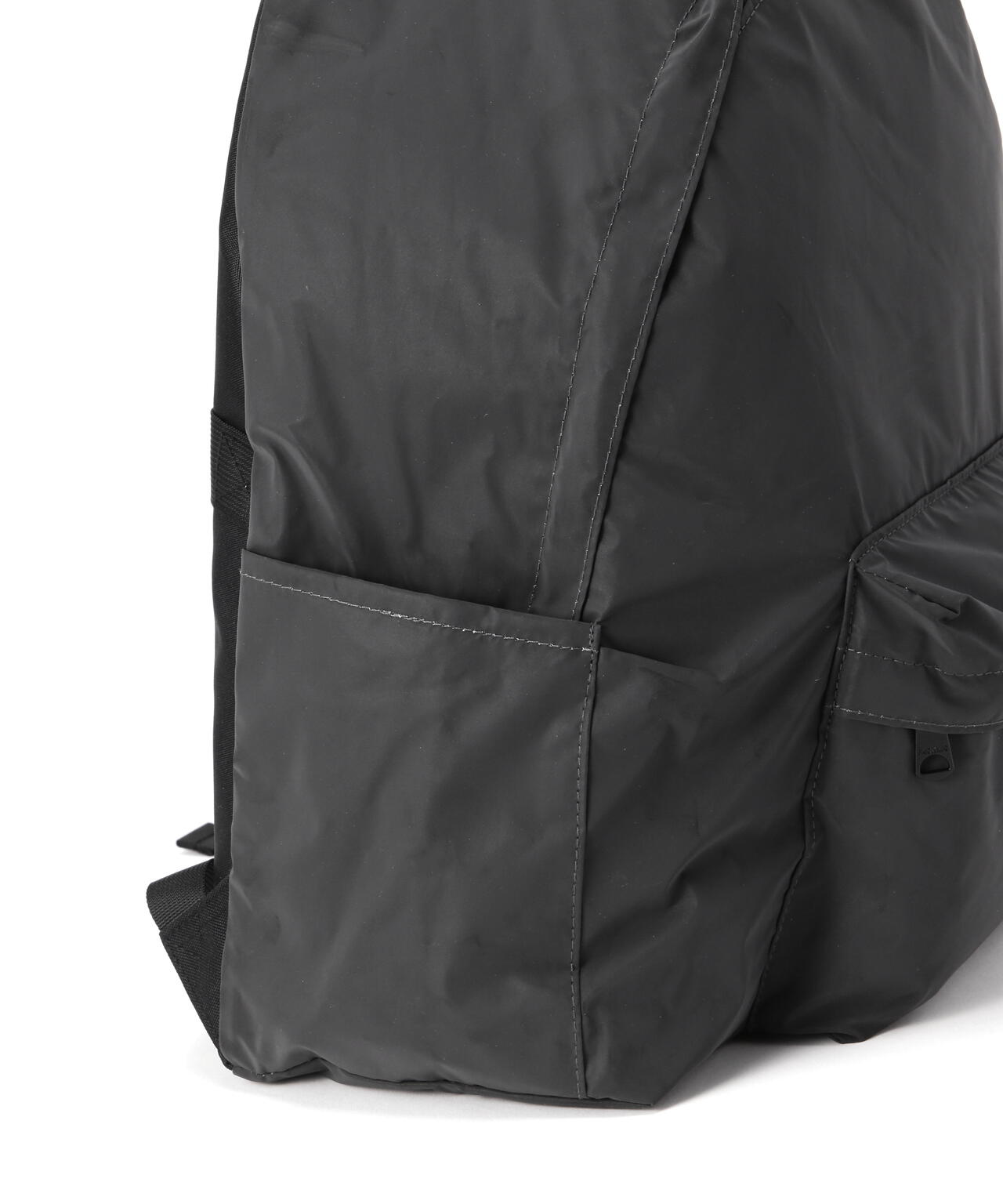 PACKING/パッキング BLACK REFLECTIVE BACKPACK