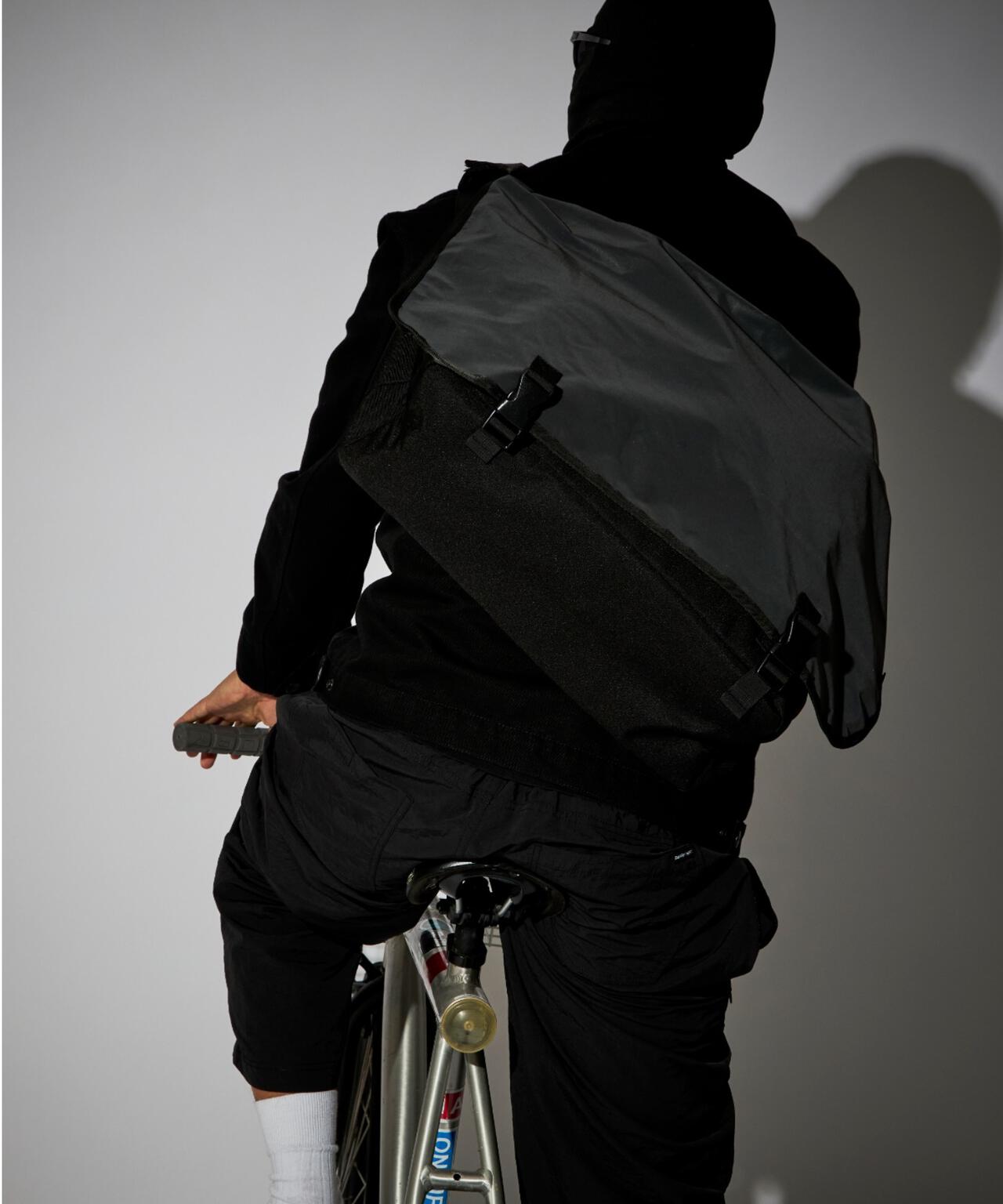 PACKING|パッキング|BLACK REFLECTIVE MESSENGER|リフレクター|メッセンジャー|