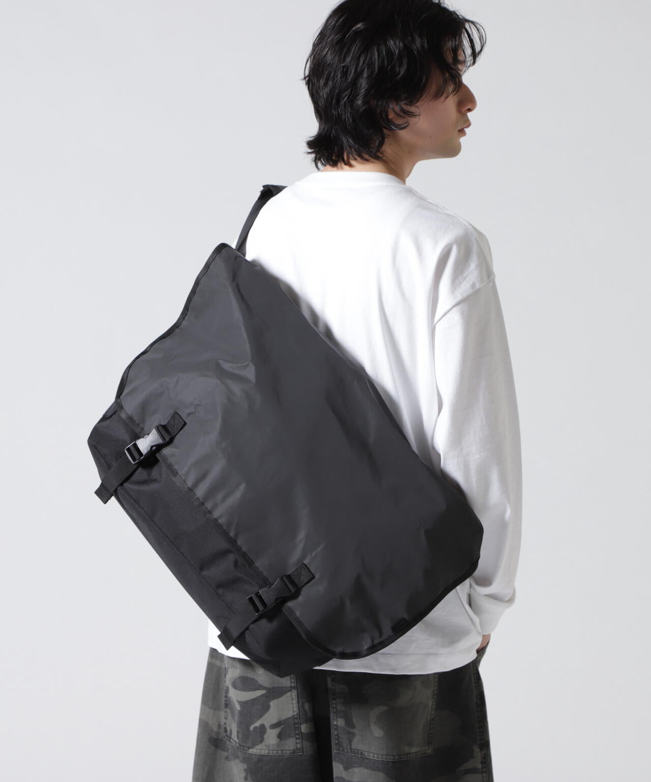 PACKING|パッキング|BLACK REFLECTIVE MESSENGER|リフレクター|メッセンジャー|