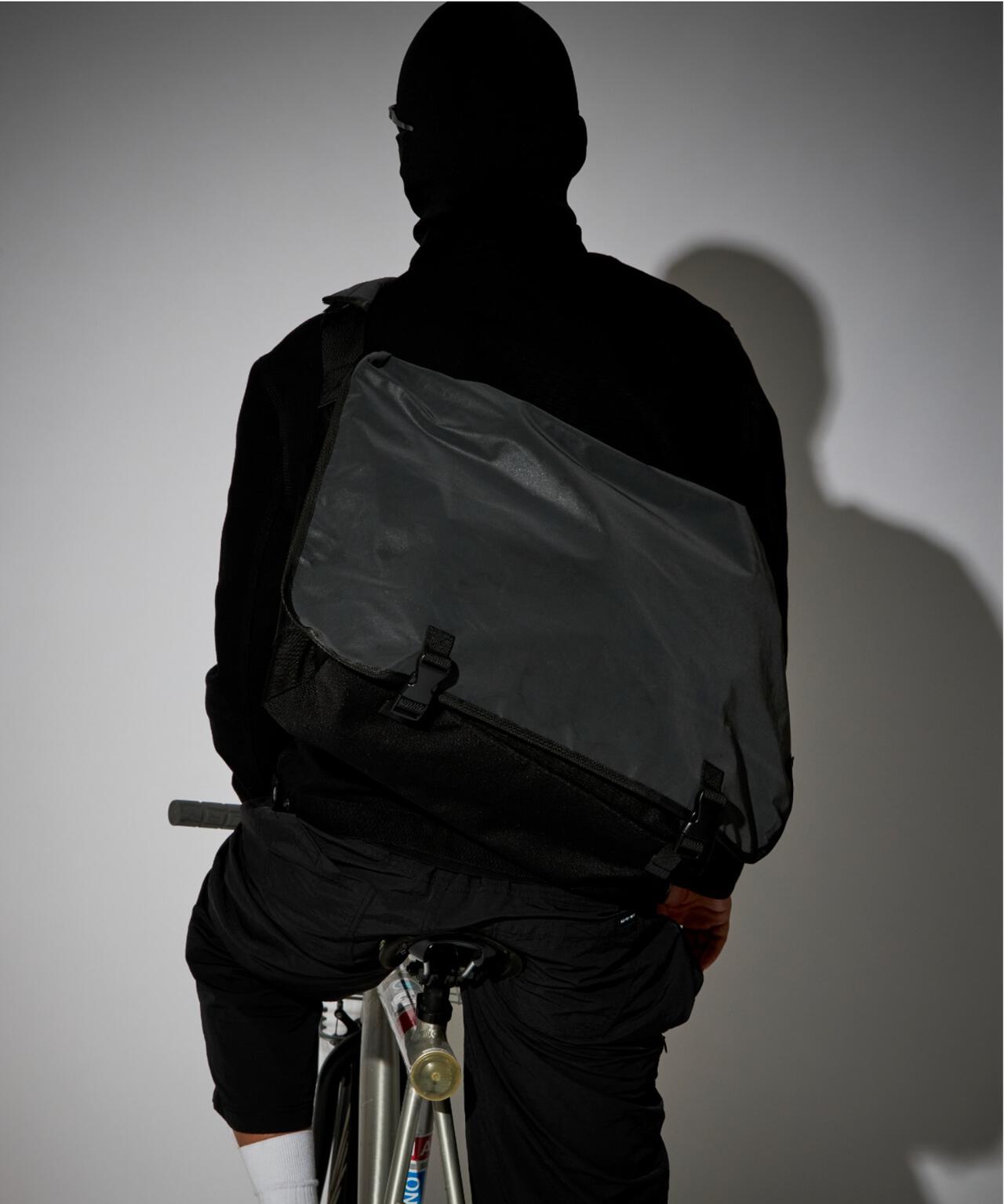 PACKING|パッキング|BLACK REFLECTIVE MESSENGER|リフレクター|メッセンジャー|