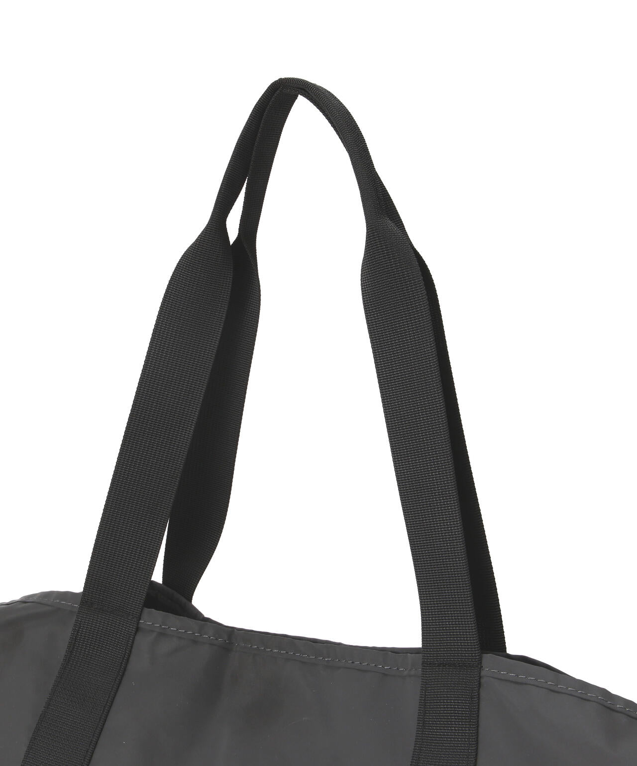 PACKING/パッキング BLACK REFLECTIVE TOTE