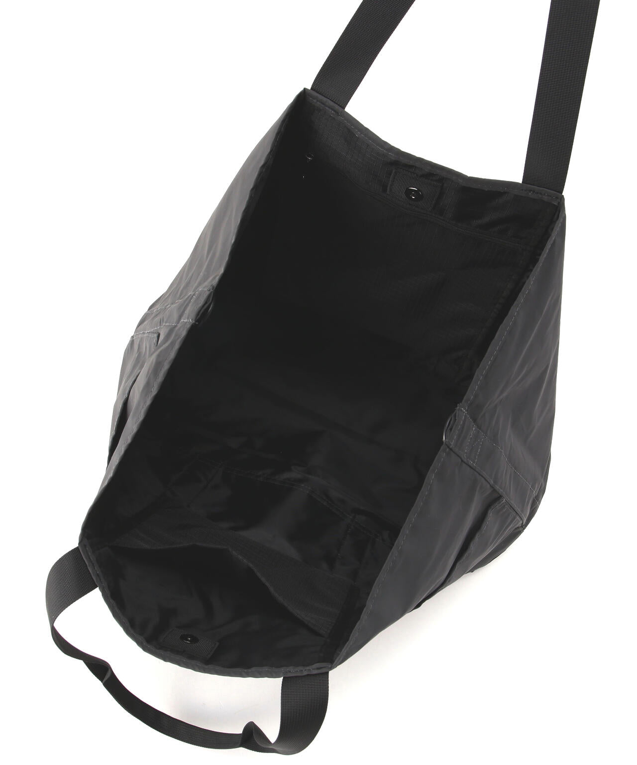 PACKING/パッキング BLACK REFLECTIVE TOTE