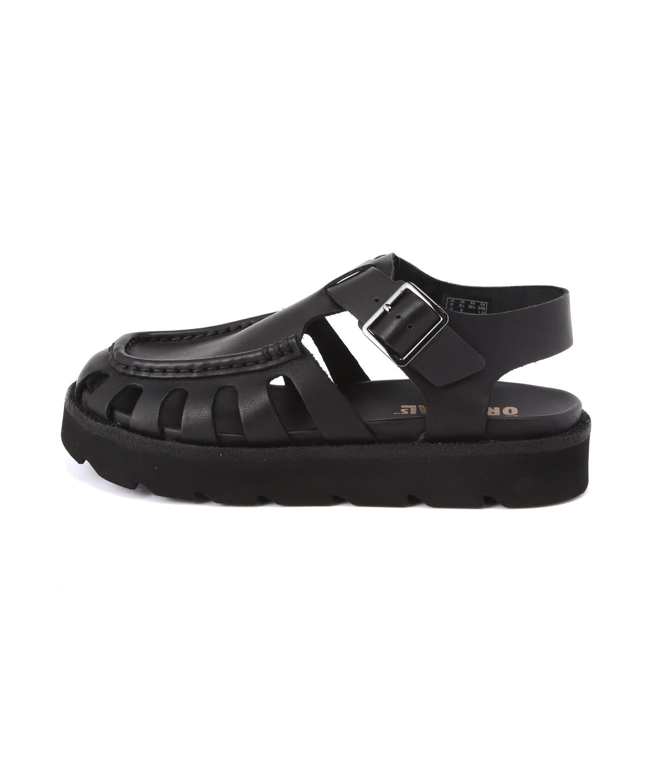 CLARKS/クラークス Meare Buckle レディースメアバックル (ブラックレザー)