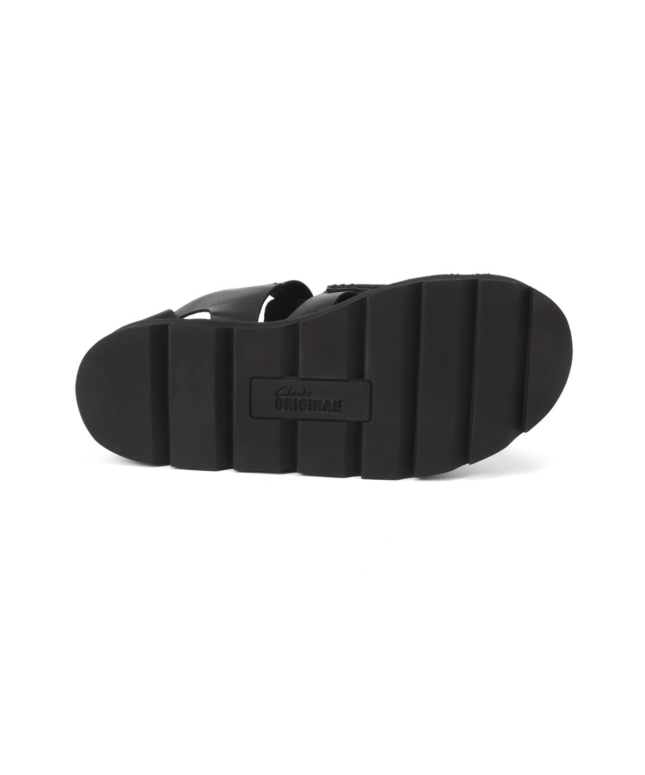 CLARKS/クラークス Meare Buckle メンズメアバックル (ブラックレザー)