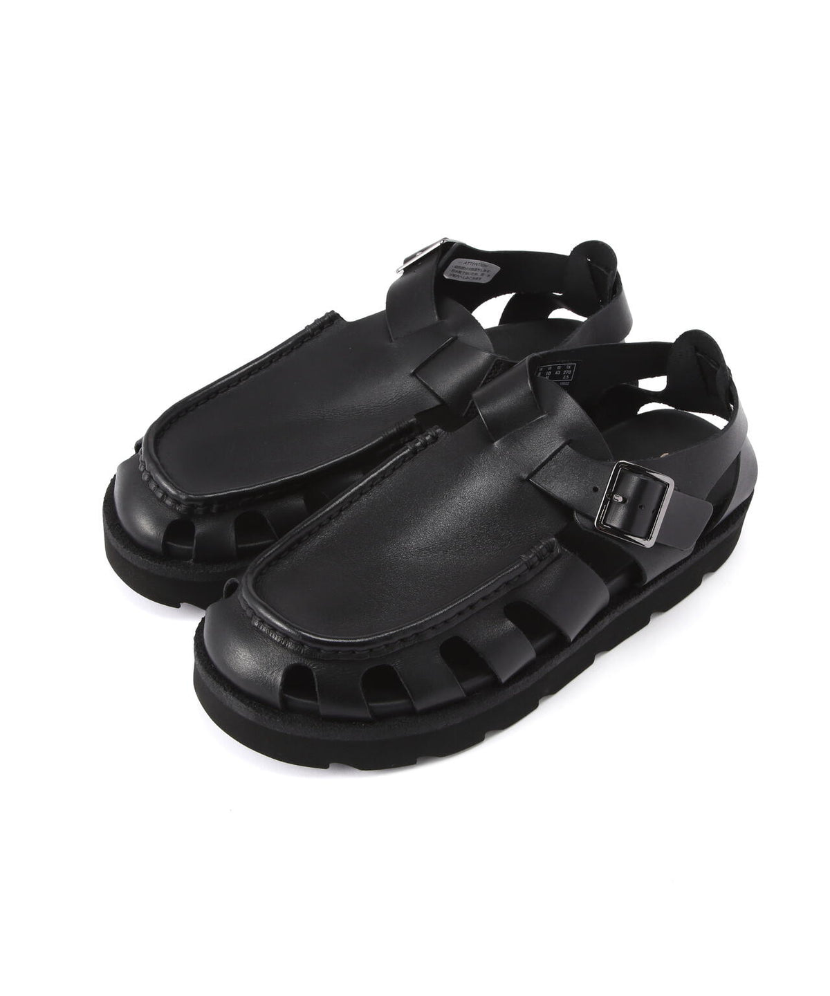 CLARKS/クラークス Meare Buckle メンズメアバックル (ブラックレザー)