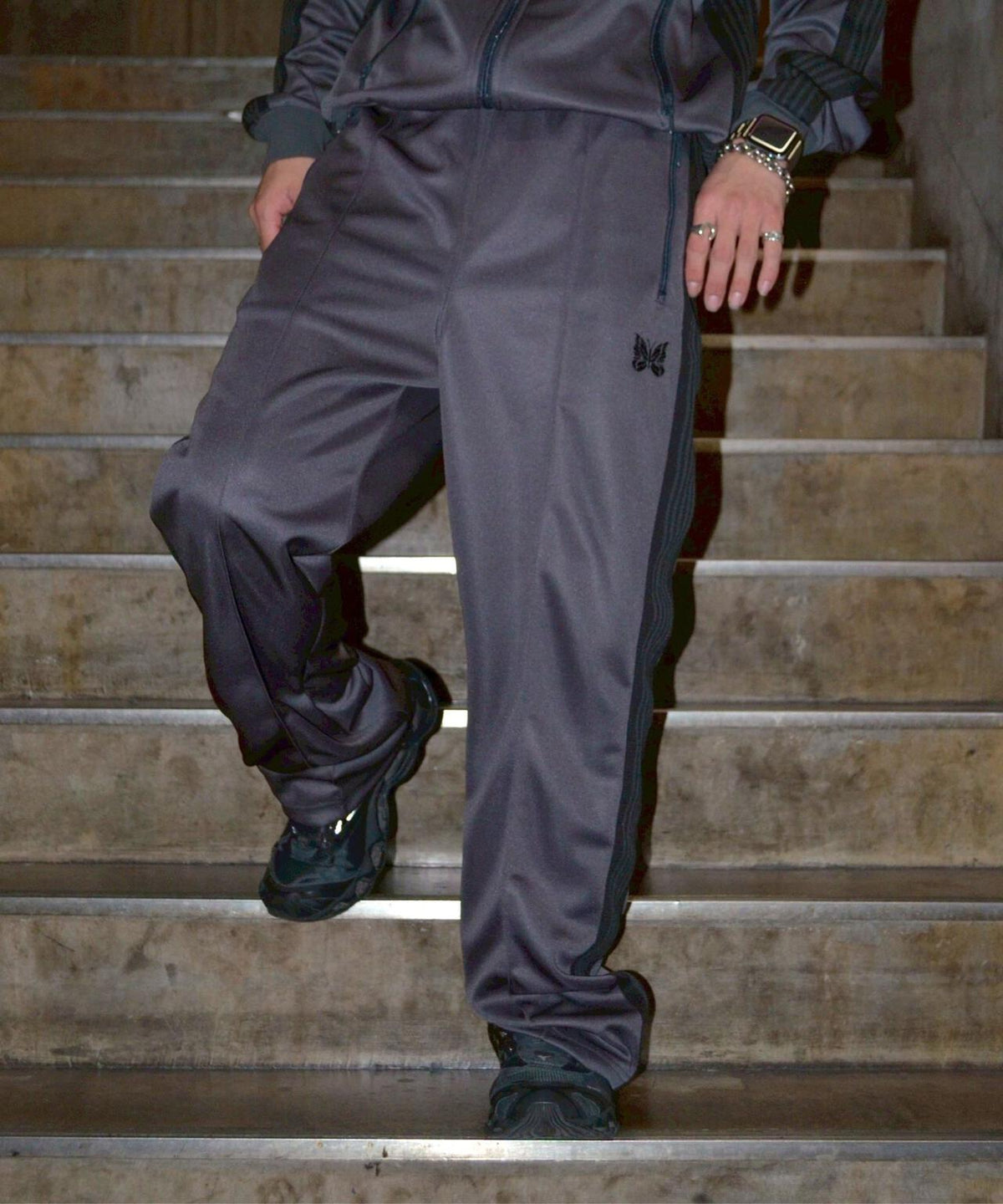 Needles/ニードルズ 別注Track Pant - Poly Smooth