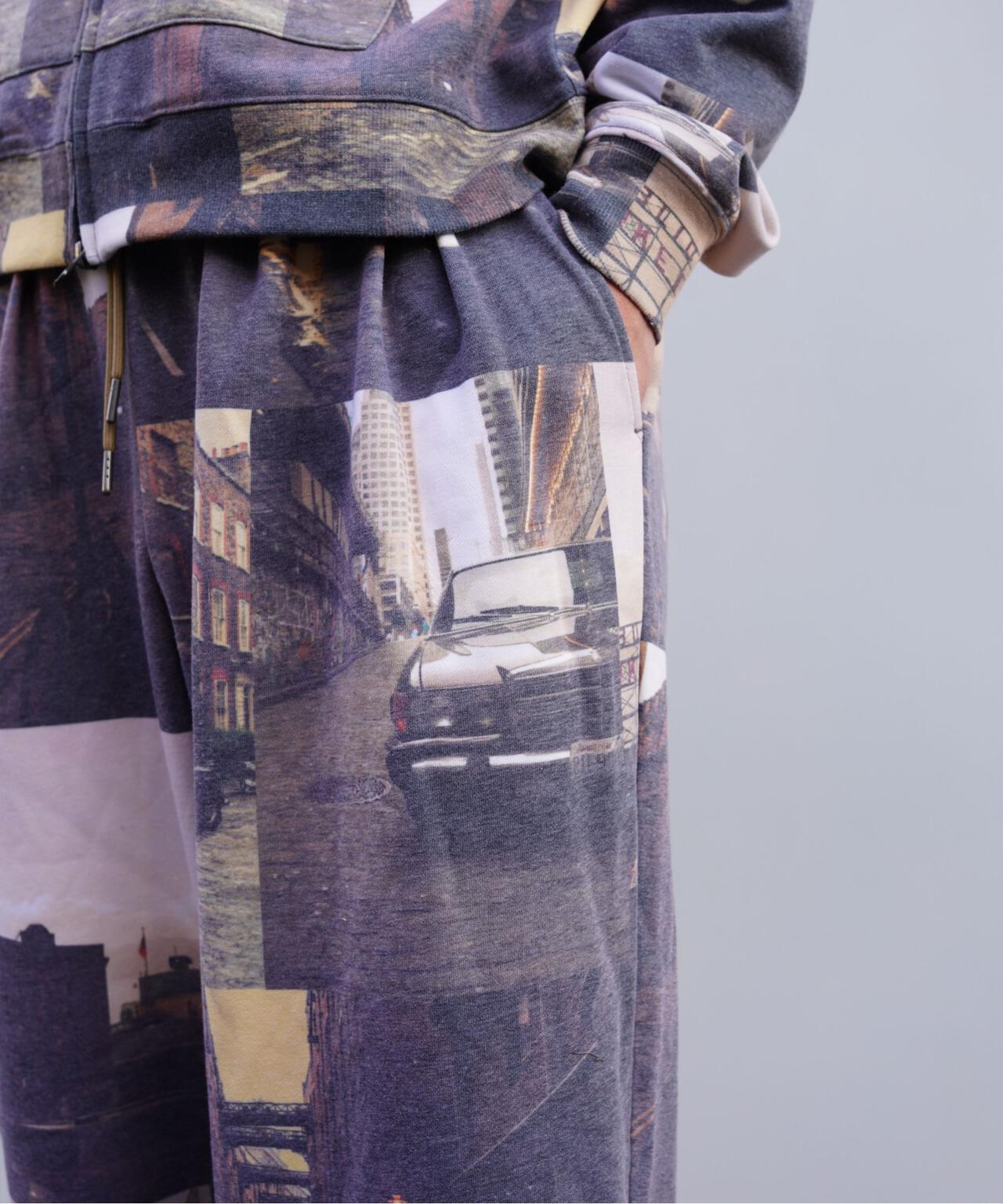 B omnivore/ビーオムニボー GRAPHIC PANTS