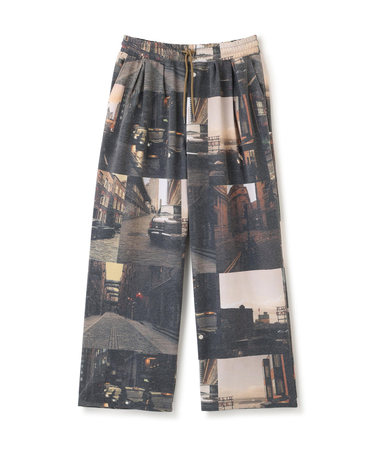 B omnivore/ビーオムニボー GRAPHIC PANTS