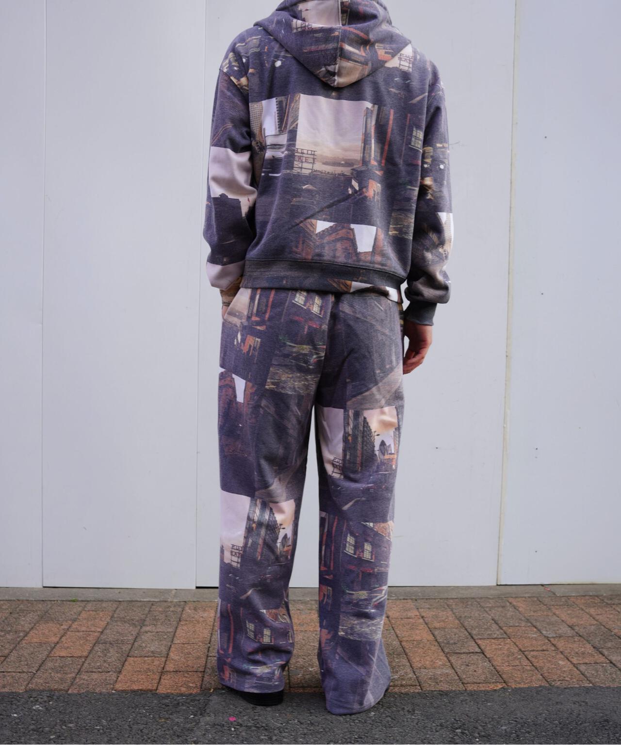 B omnivore/ビーオムニボー GRAPHIC PANTS