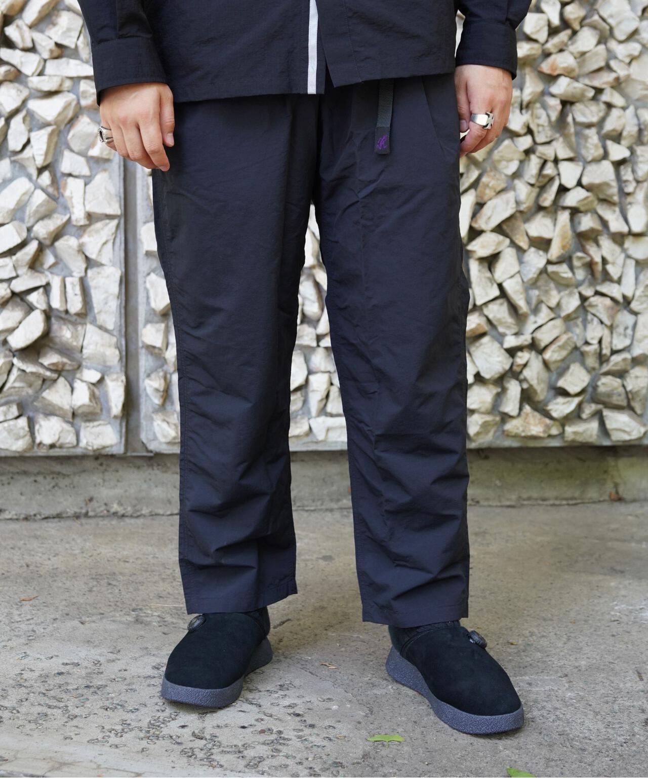 Gramicci/グラミチ 別注NYLON TUCK PANTS 別注ナイロンタックパンツ