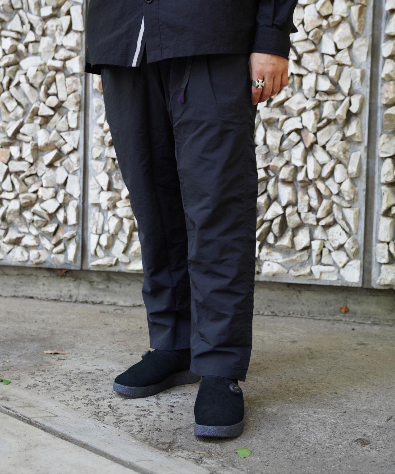 Gramicci/グラミチ 別注NYLON TUCK PANTS 別注ナイロンタックパンツ