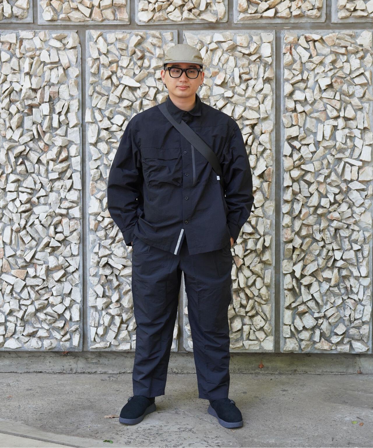 Gramicci/グラミチ 別注NYLON TUCK PANTS 別注ナイロンタックパンツ