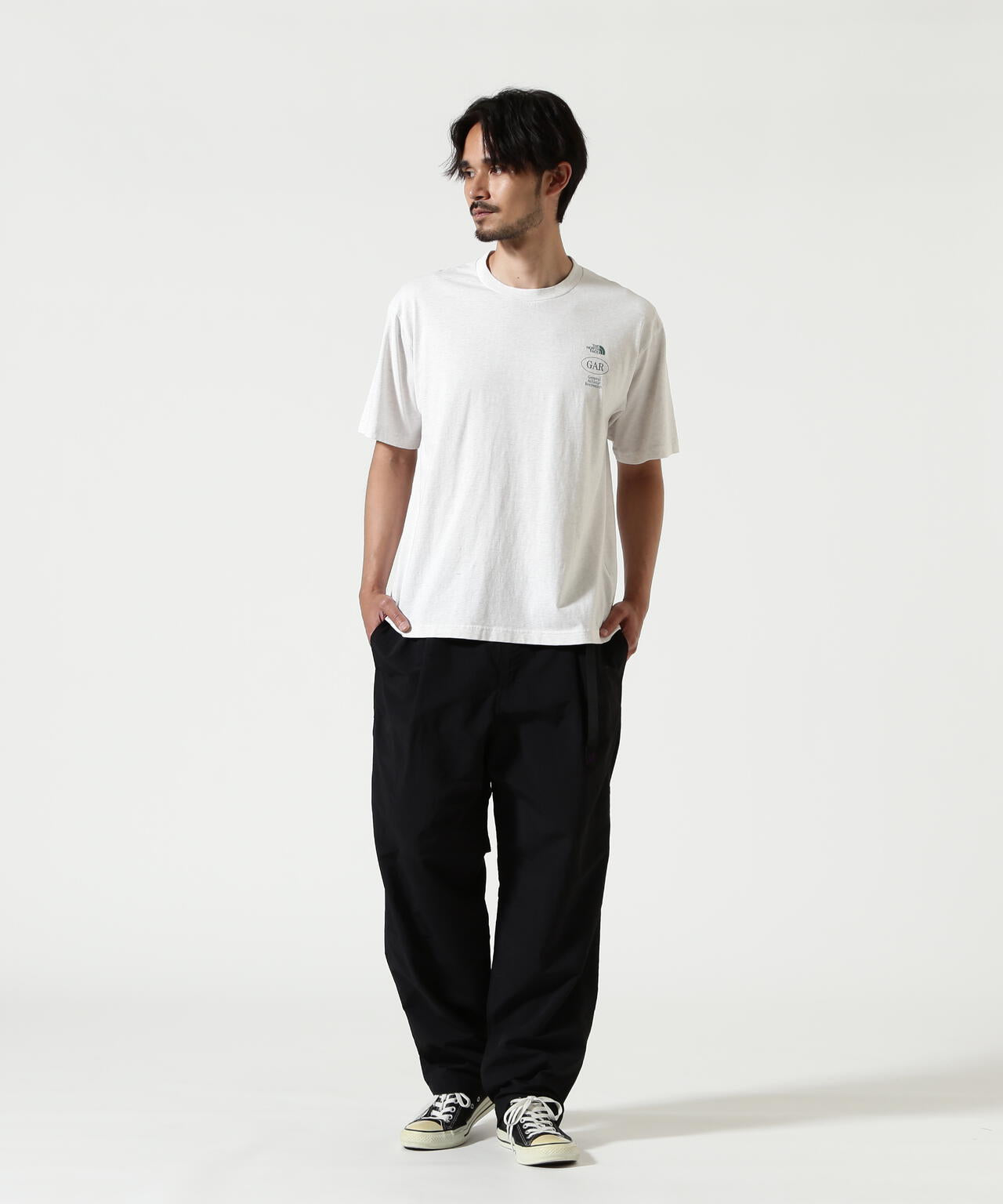 Gramicci/グラミチ 別注NYLON TUCK PANTS 別注ナイロンタックパンツ