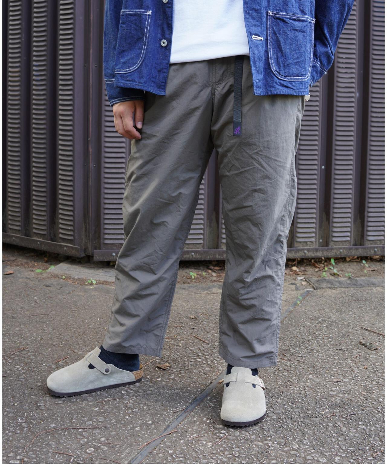 Gramicci/グラミチ 別注NYLON TUCK PANTS 別注ナイロンタックパンツ
