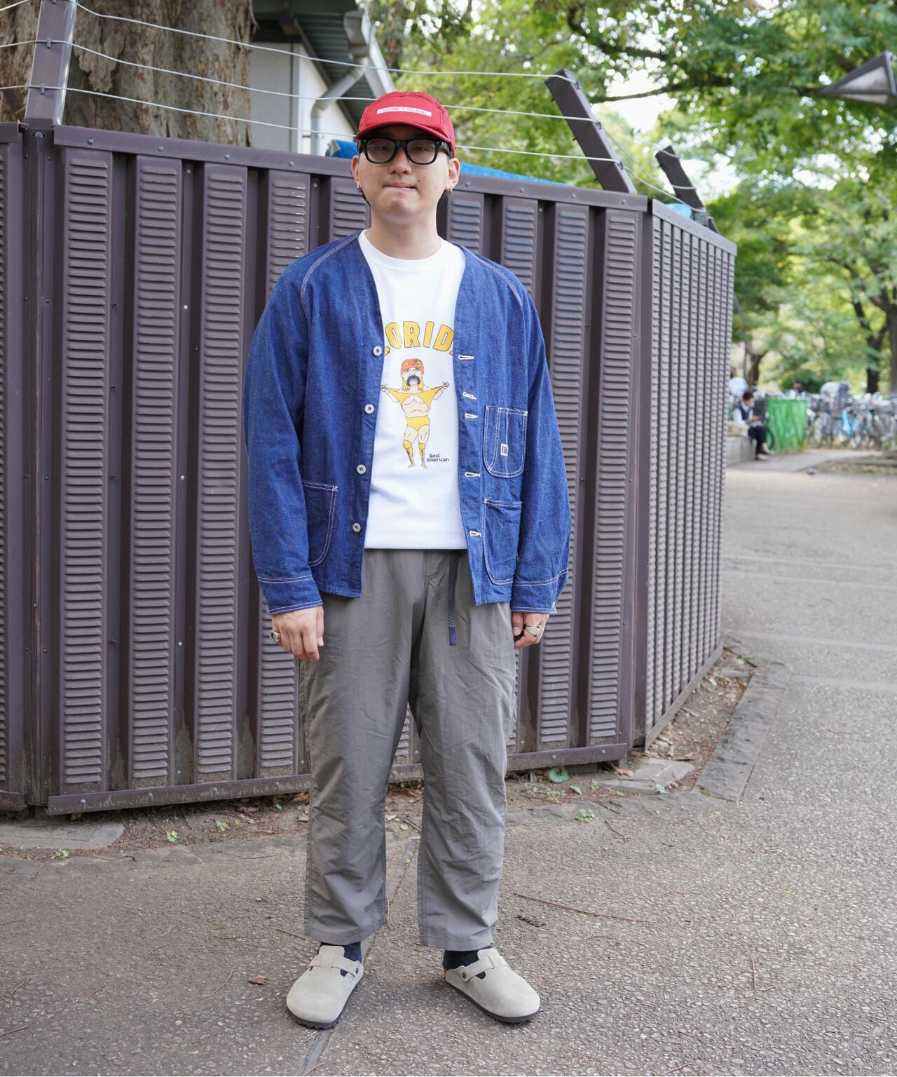 Gramicci/グラミチ 別注NYLON TUCK PANTS 別注ナイロンタックパンツ