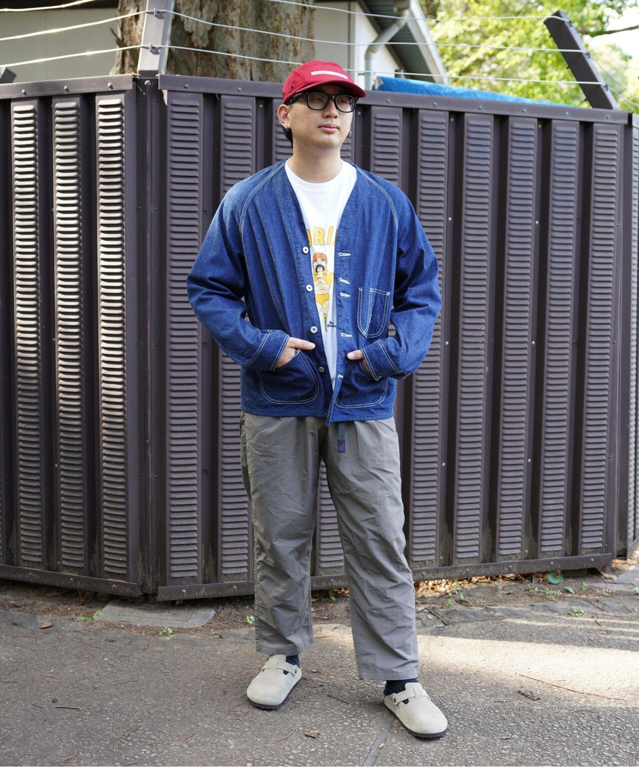 Gramicci/グラミチ 別注NYLON TUCK PANTS 別注ナイロンタックパンツ