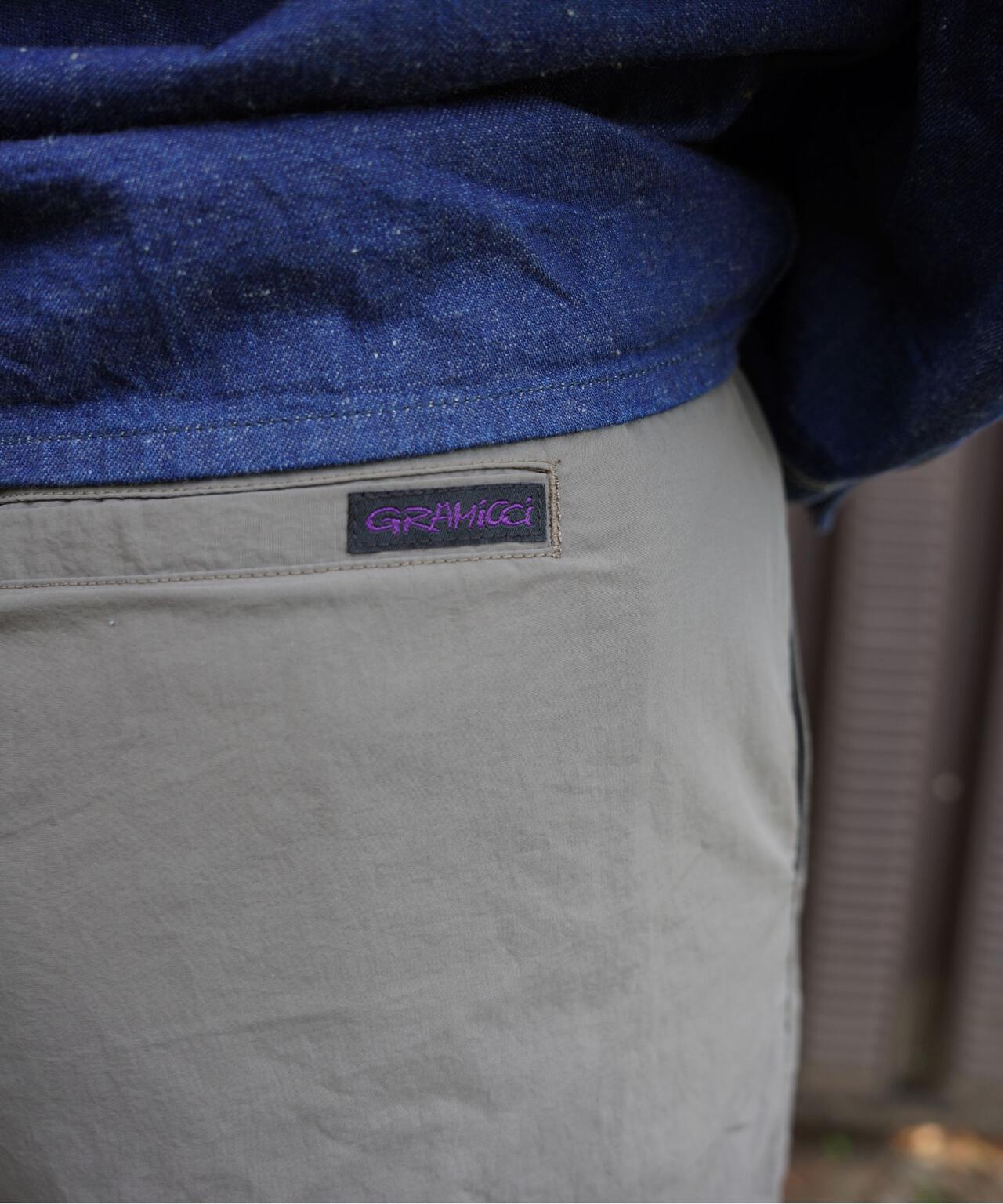 Gramicci/グラミチ 別注NYLON TUCK PANTS 別注ナイロンタックパンツ