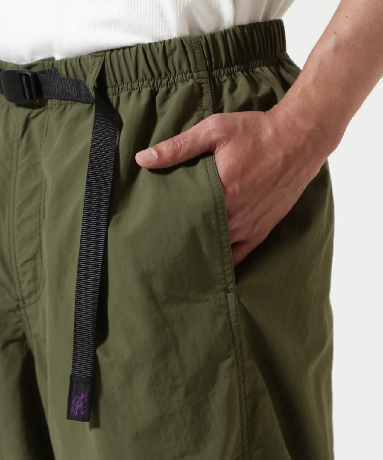 Gramicci/グラミチ 別注NYLON TUCK PANTS 別注ナイロンタックパンツ
