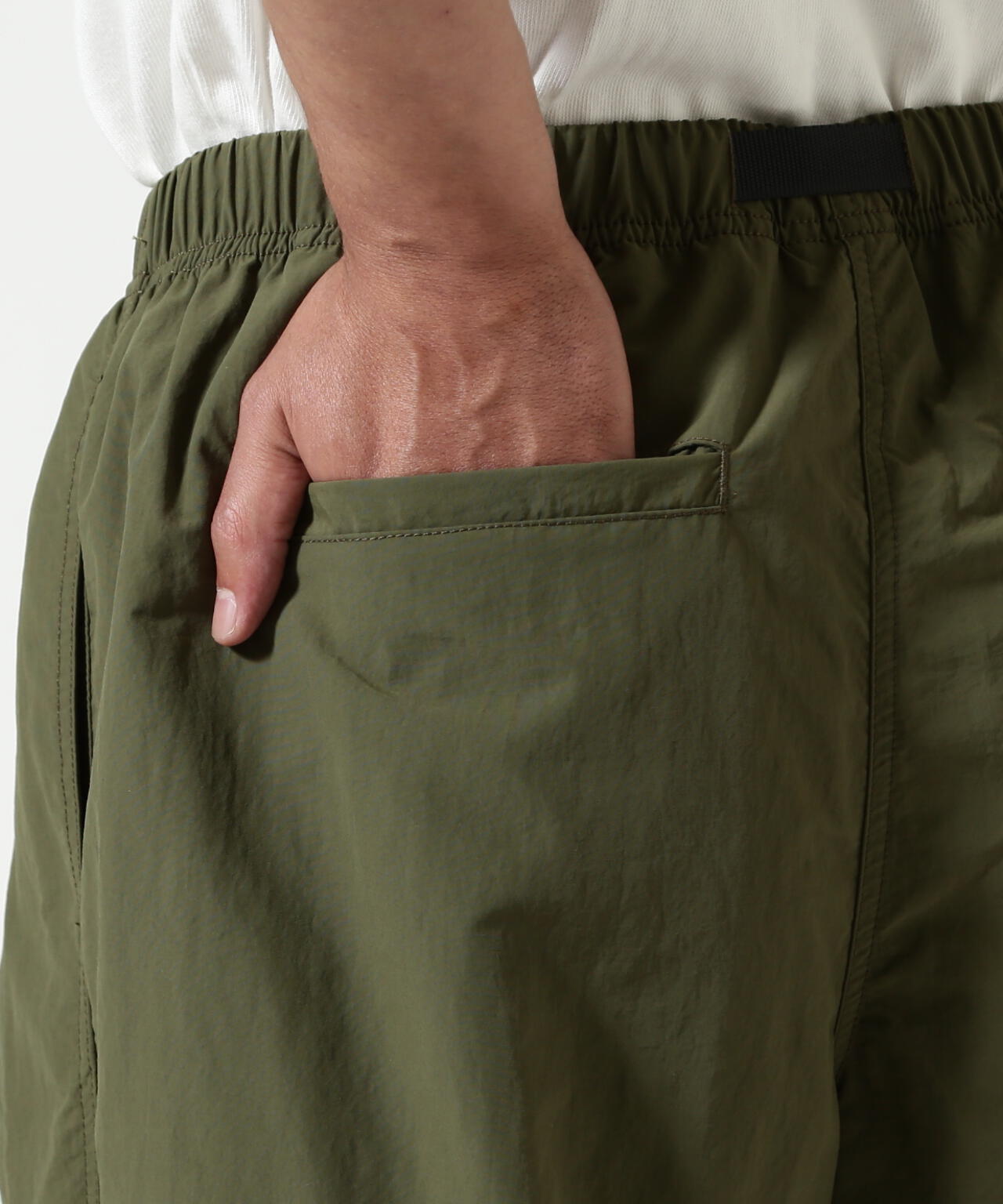 Gramicci/グラミチ 別注NYLON TUCK PANTS 別注ナイロンタックパンツ