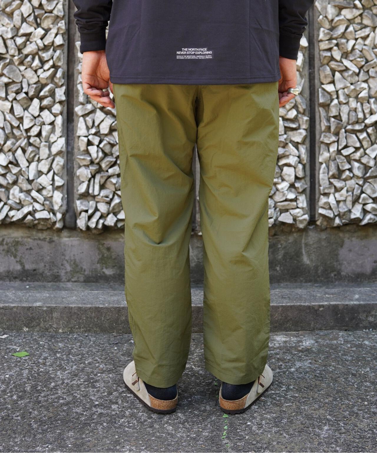 Gramicci/グラミチ 別注NYLON TUCK PANTS 別注ナイロンタックパンツ