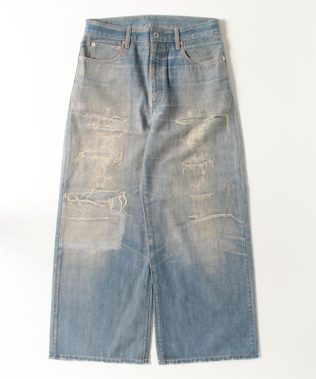 B omnivore/ビーオムニボー 転写 DENIM PANT