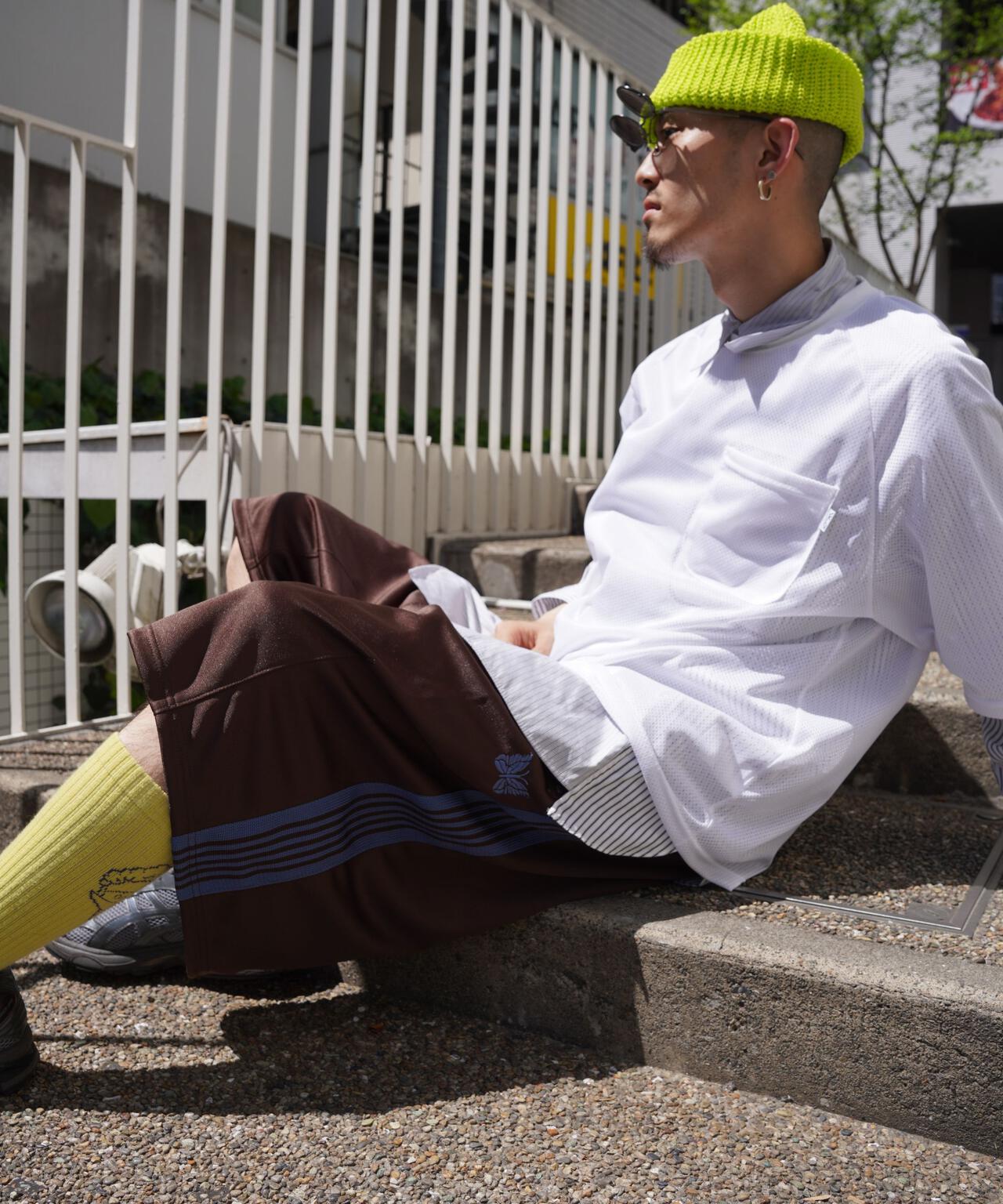 Needles/ニードルズ 別注H.D Track Shorts - Poly Smooth