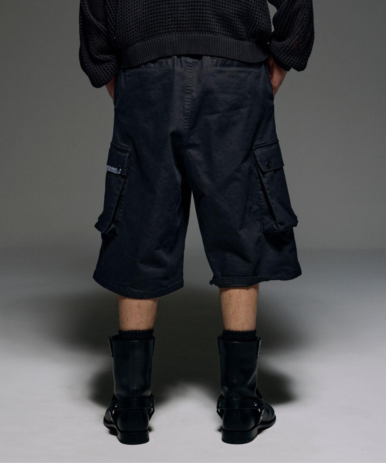 B omnivore/ビーオムニボー HAND STITCH CARGO SHORTS