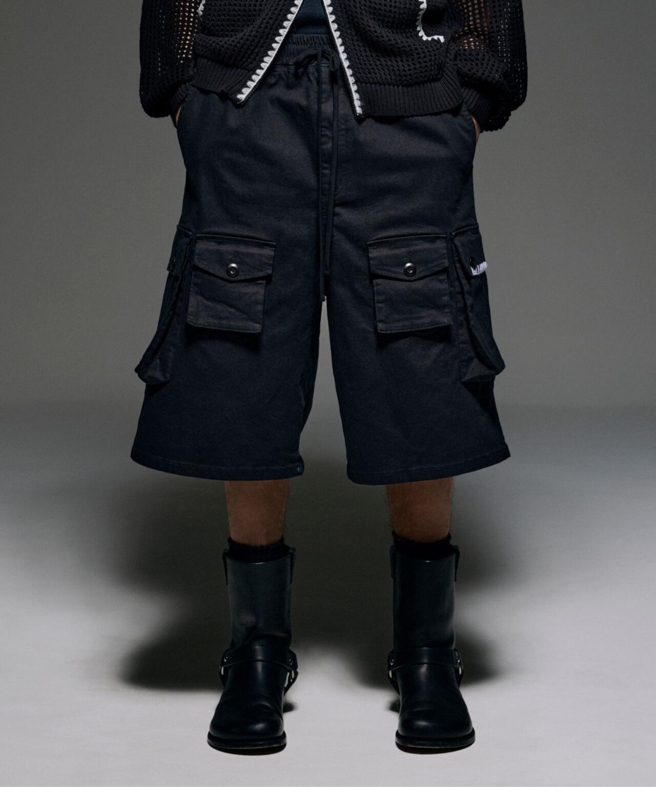 B omnivore/ビーオムニボー HAND STITCH CARGO SHORTS