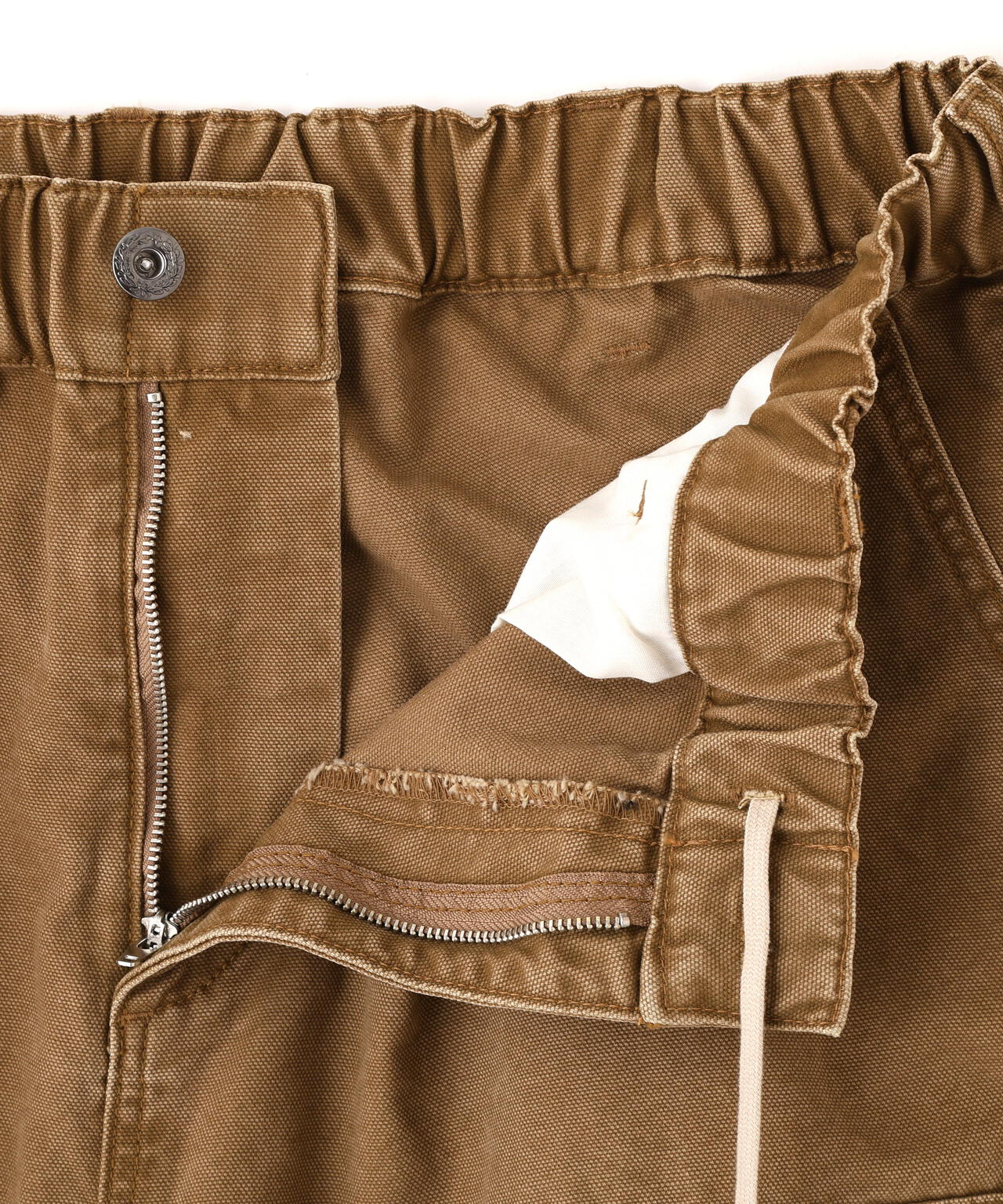B omnivore/ビーオムニボー W KNEE SHORTS DUCK ダブルニーショーツダック