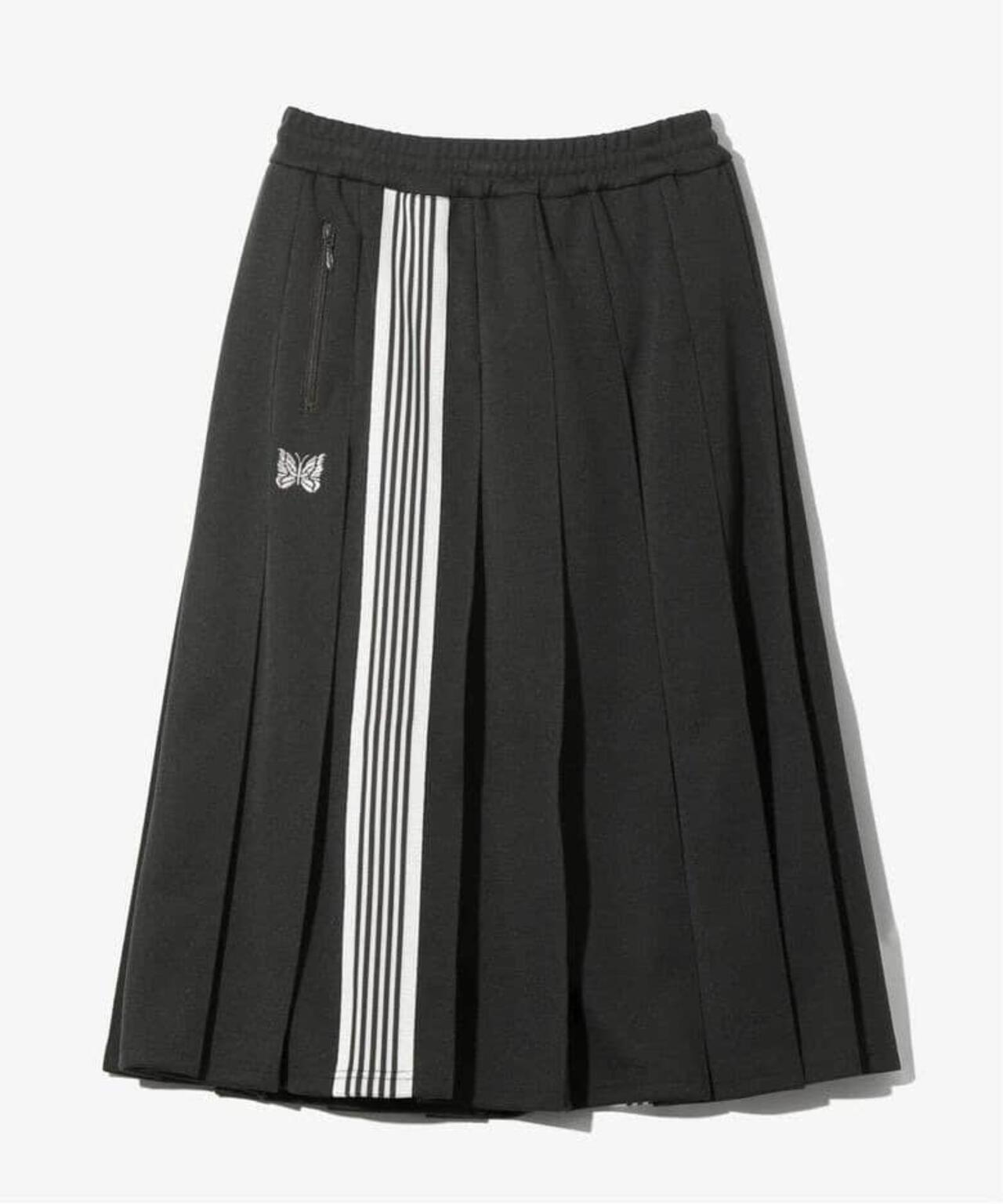 Needles/ニードルズ Pleated Track Skirt - Poly Smooth