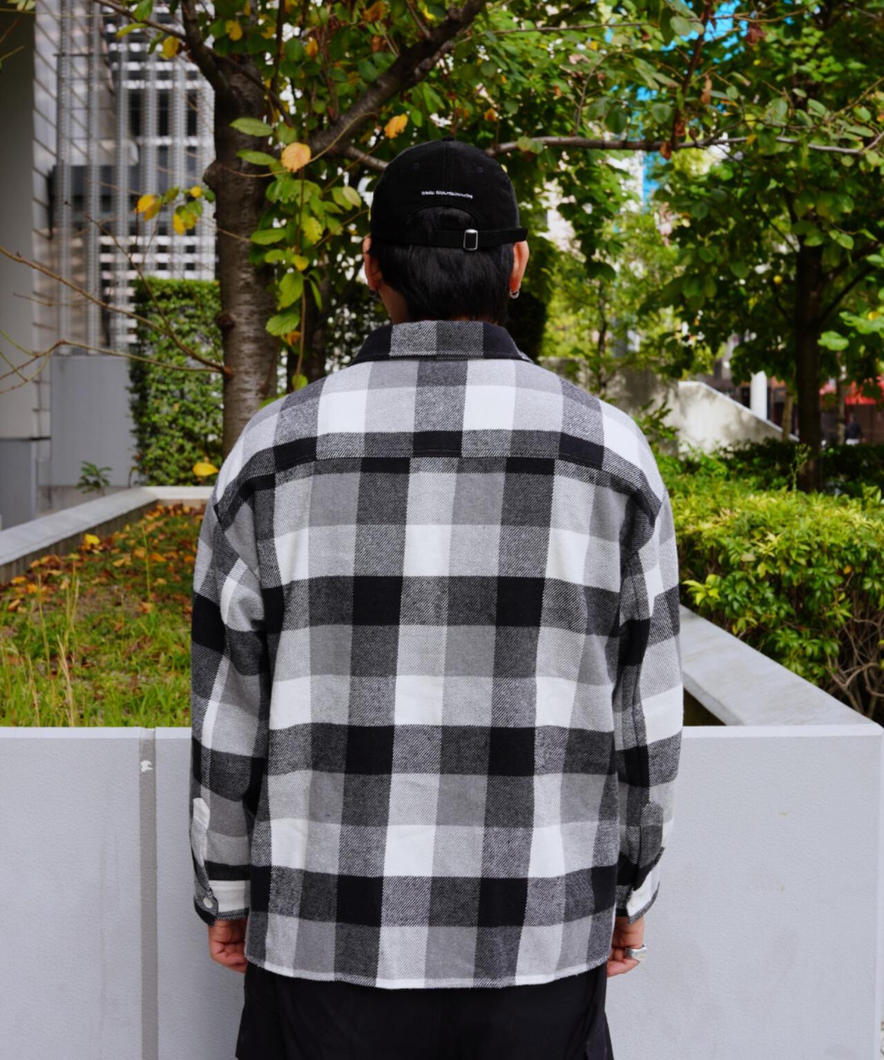B omnivore/ビーオムニボー BLOCK CHECK SHIRTS ブロックチェックシャツ