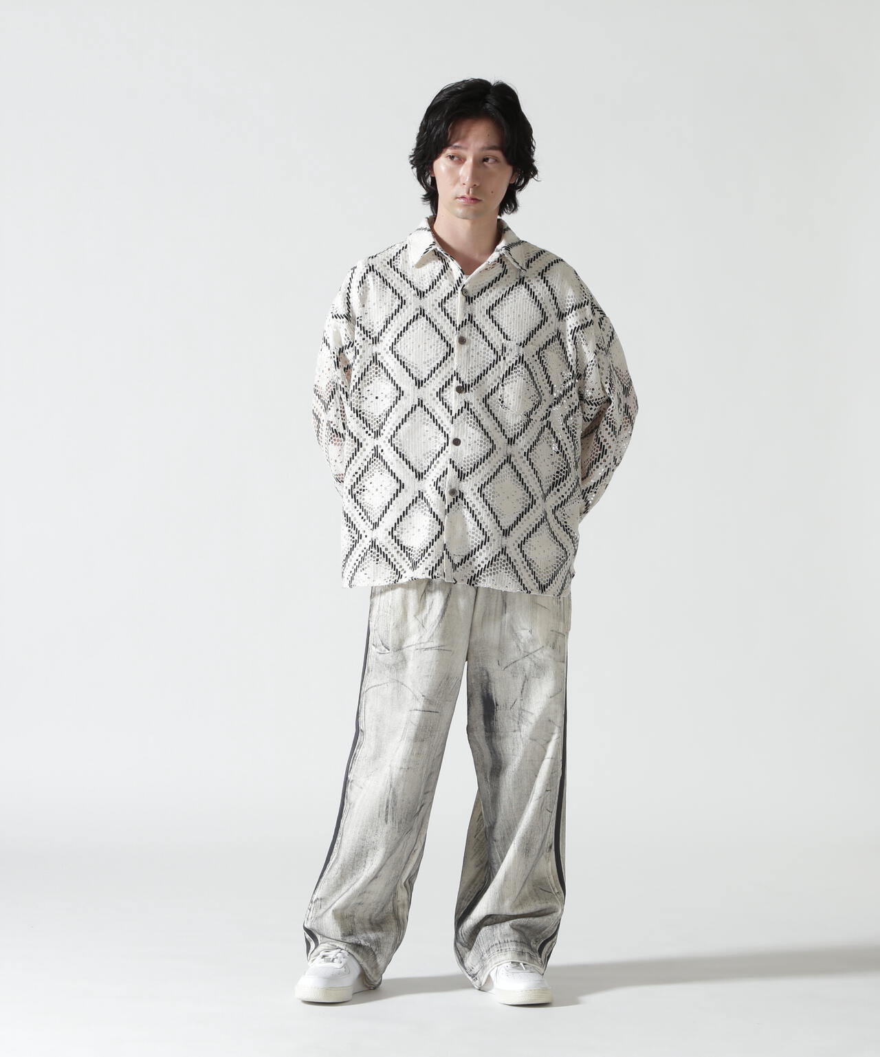 B omnivore/ビーオムニボー RACE SHIRT