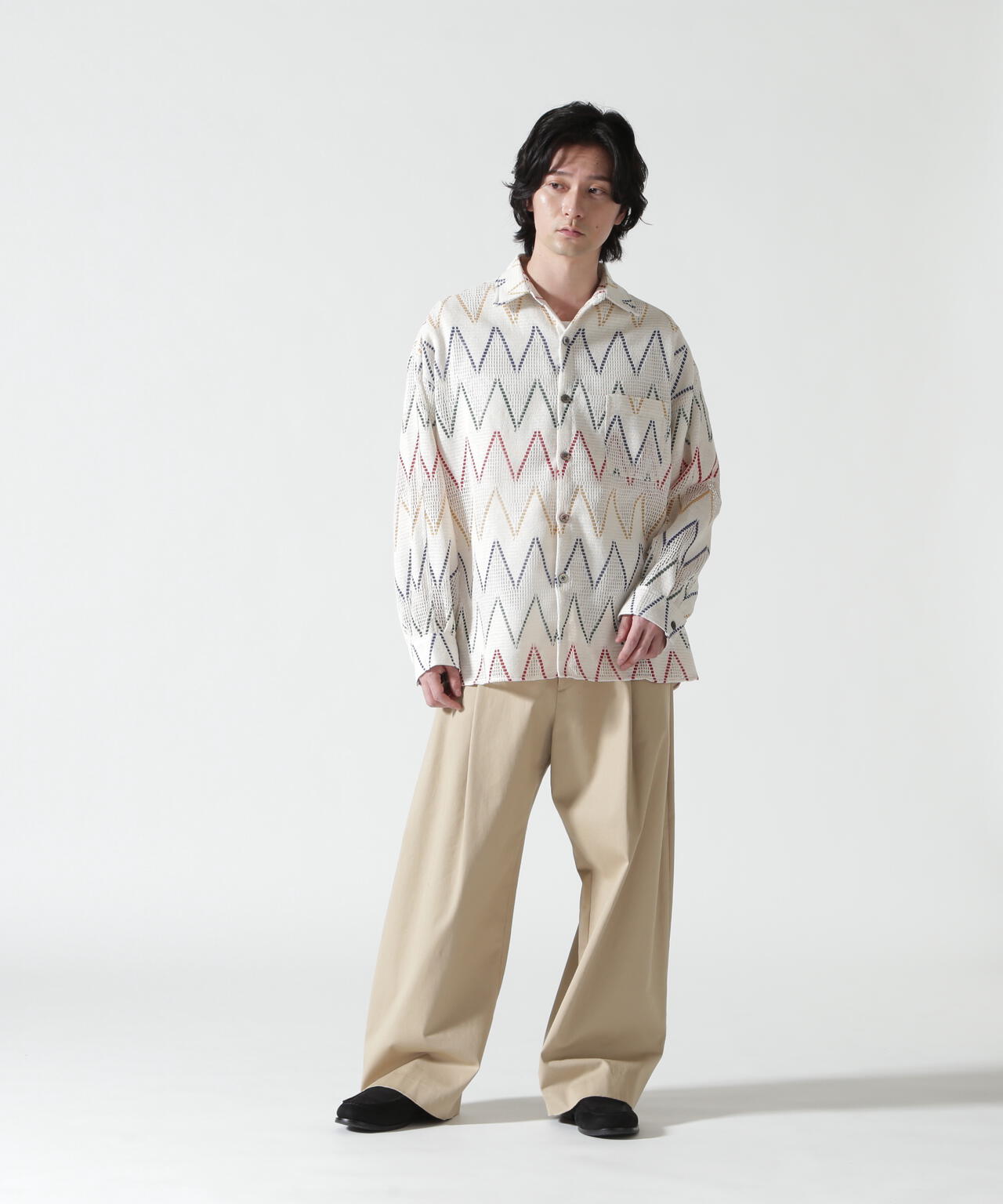 B omnivore/ビーオムニボー RACE SHIRT