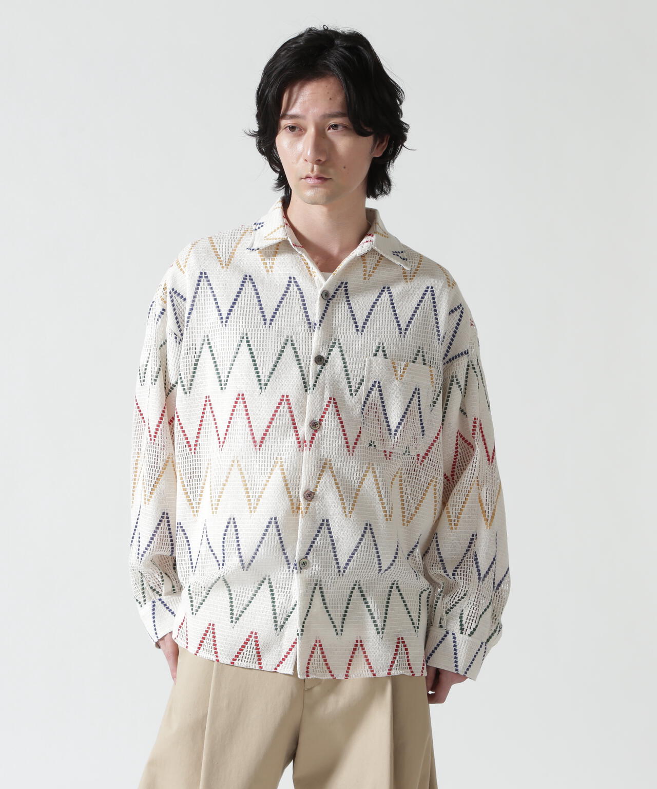 B omnivore/ビーオムニボー RACE SHIRT