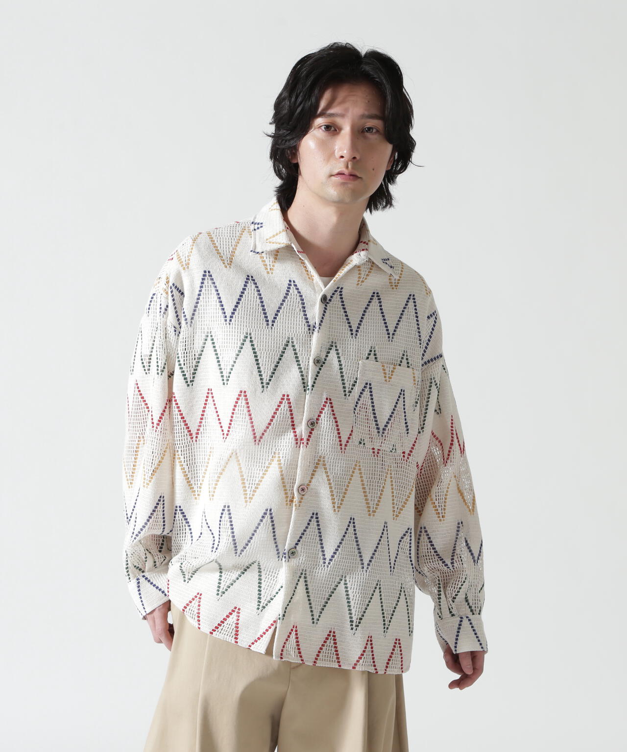 B omnivore/ビーオムニボー RACE SHIRT