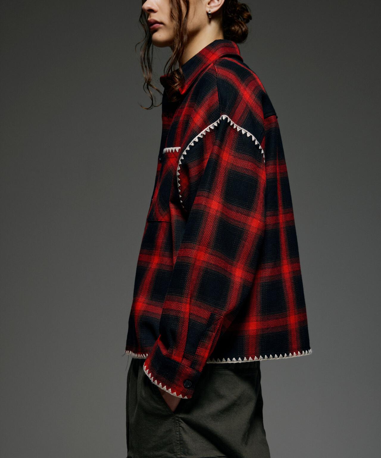 B omnivore/ビーオムニボー HAND STITCH SHIRT