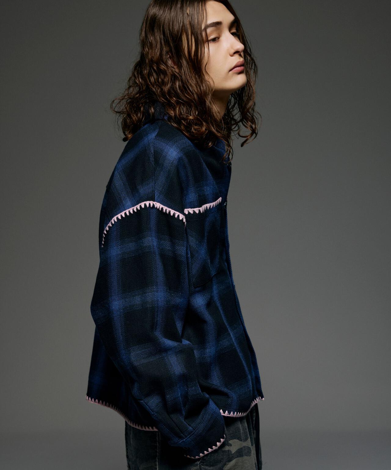 B omnivore/ビーオムニボー HAND STITCH SHIRT