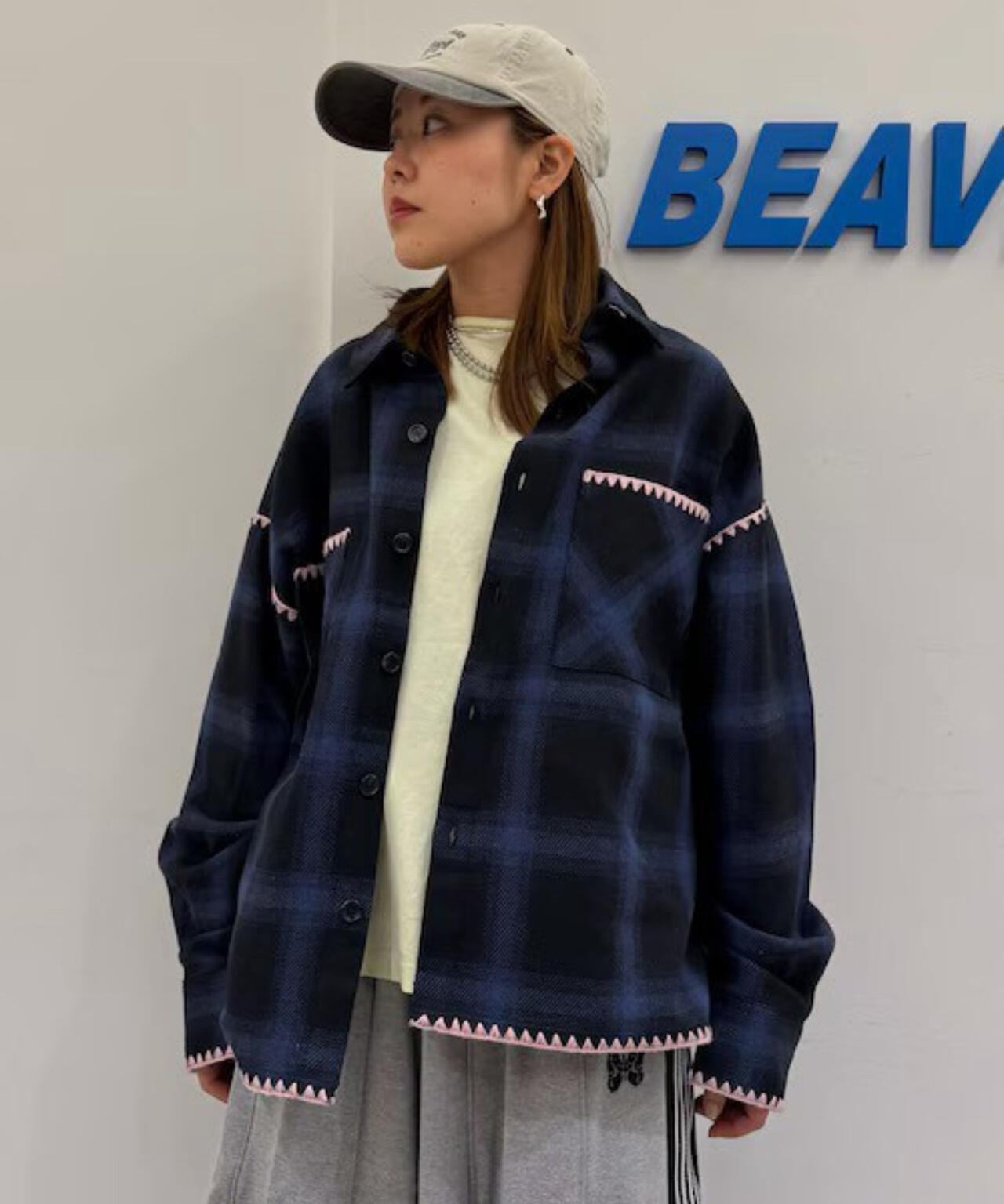 B omnivore/ビーオムニボー HAND STITCH SHIRT