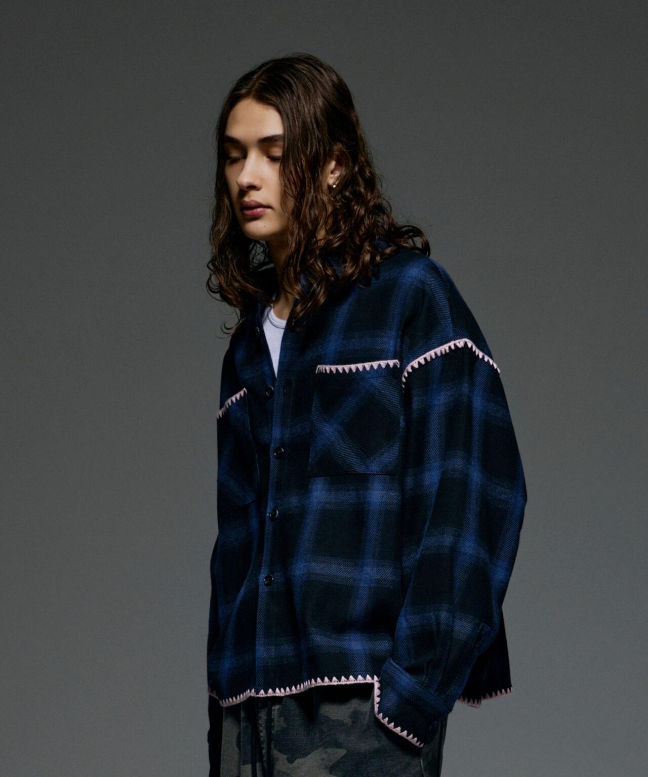 B omnivore/ビーオムニボー HAND STITCH SHIRT