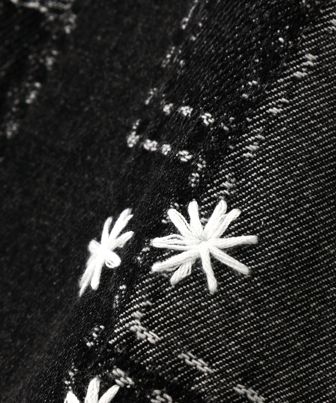 B omnivore/ビーオムニボー PATCHWORK DENIM SHIRT