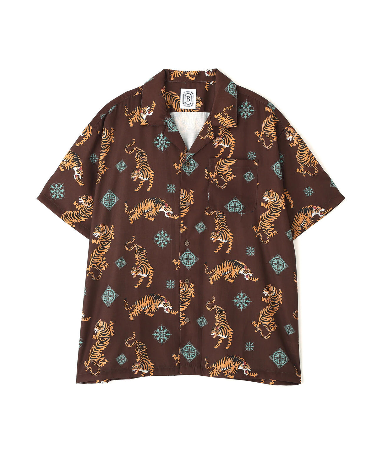 B omnivore/ビーオムニボー TIGER S/S SHIRT