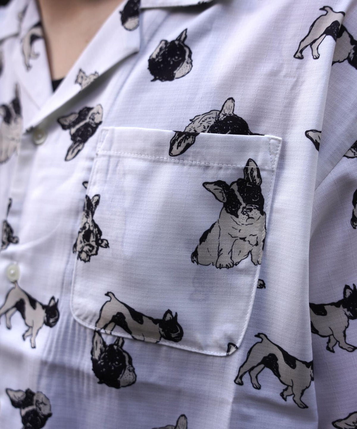 B omnivore/ビーオムニボー DOG S/S SHIRT
