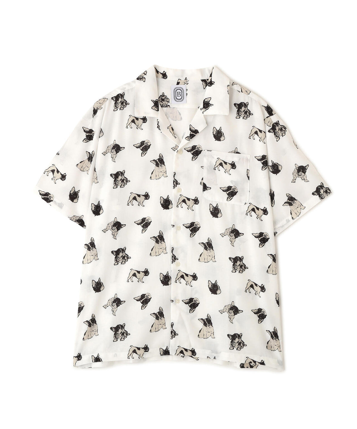 B omnivore/ビーオムニボー DOG S/S SHIRT