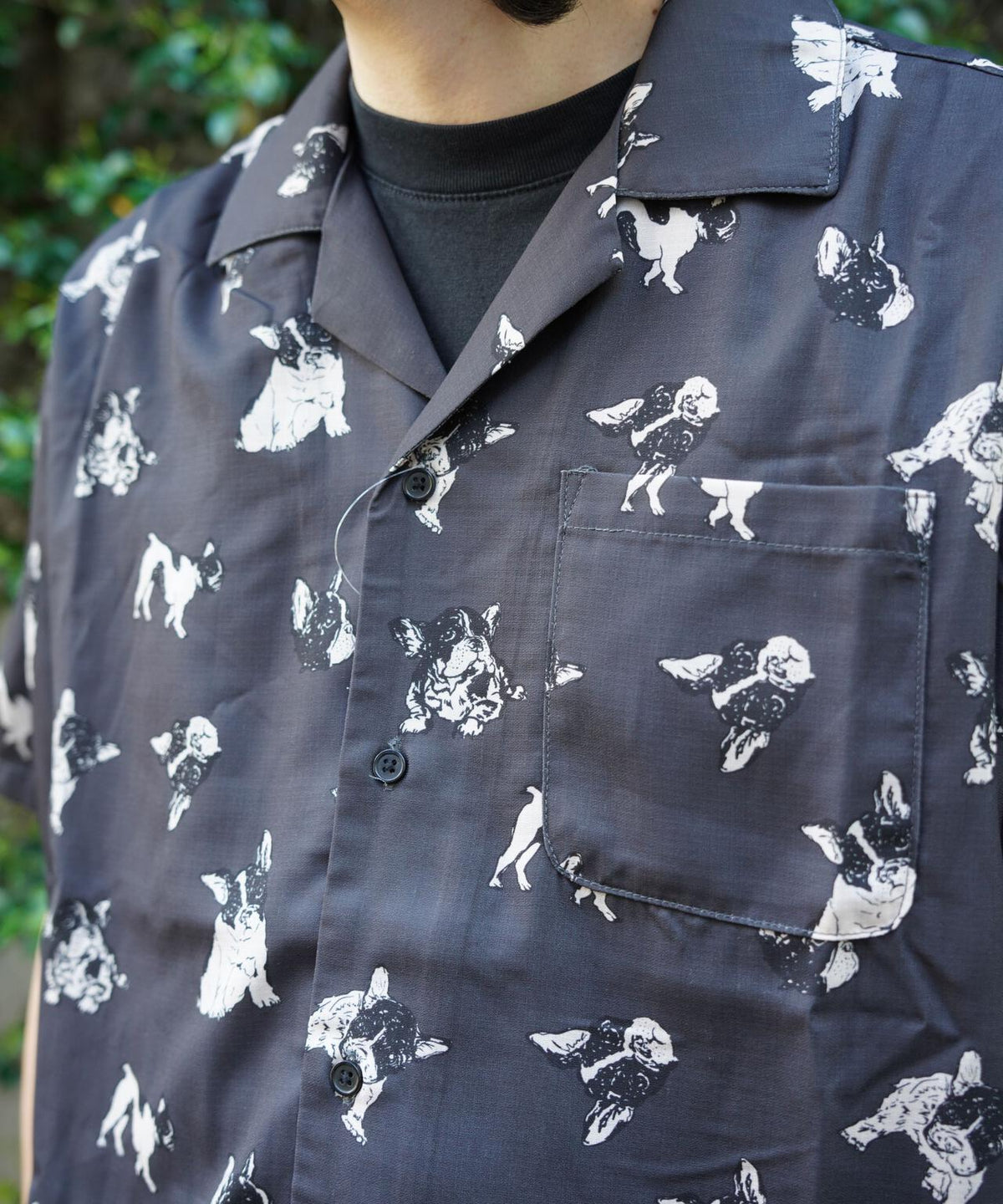 B omnivore/ビーオムニボー DOG S/S SHIRT