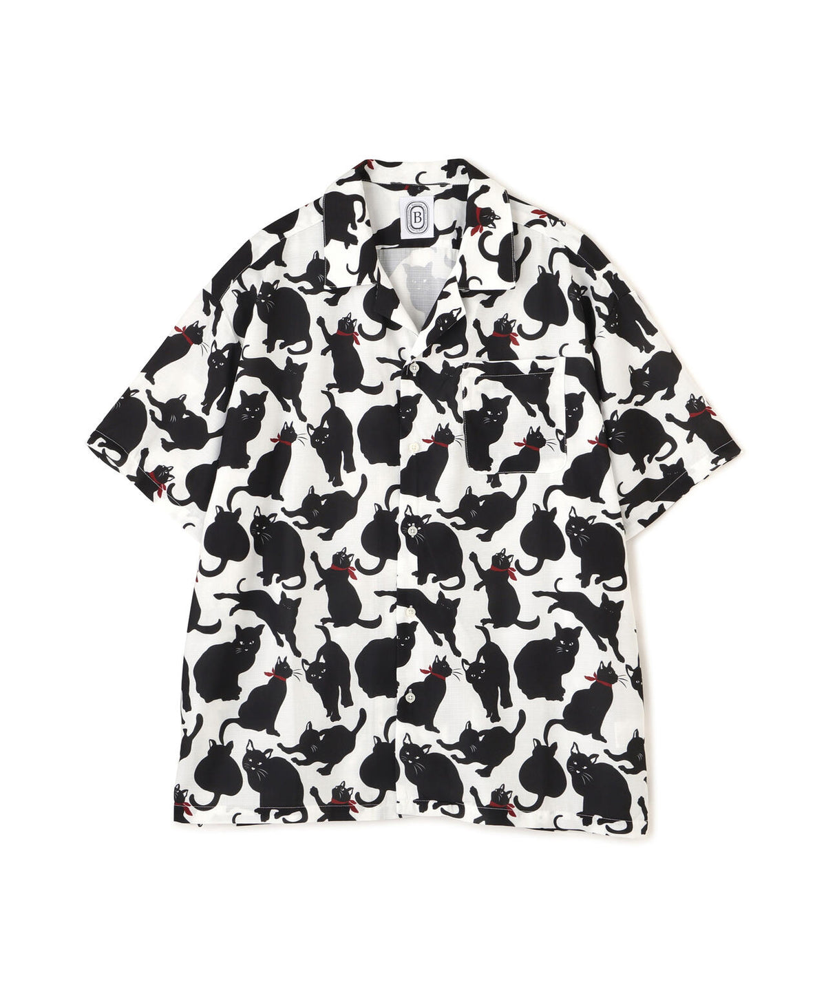 B omnivore/ビーオムニボー CAT S/S SHIRT