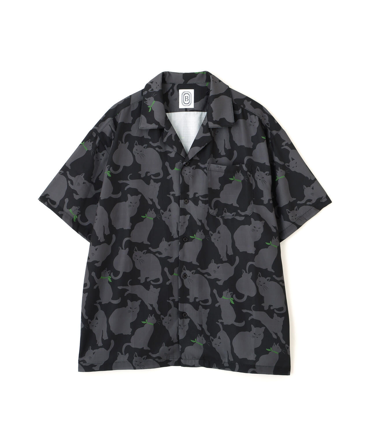 B omnivore/ビーオムニボー CAT S/S SHIRT
