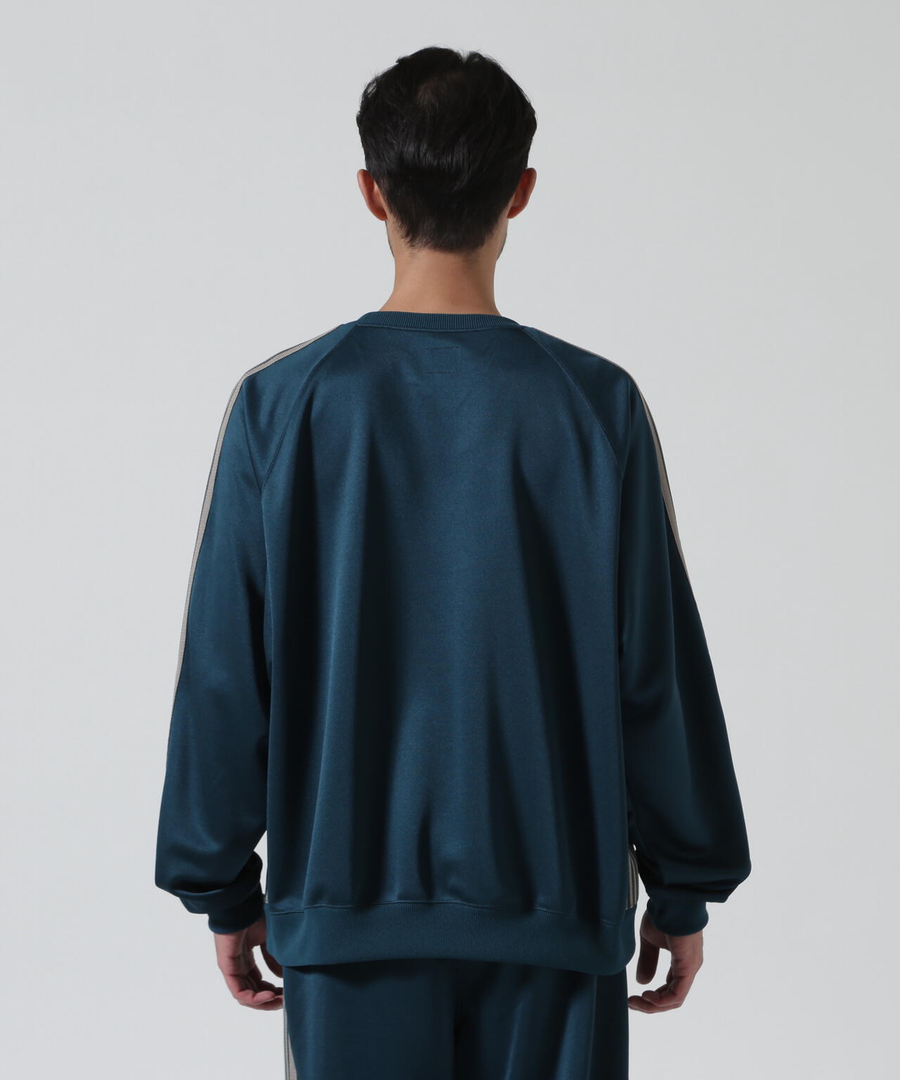 Needles/ニードルズ Track Crew Neck Shirt - Poly Smooth