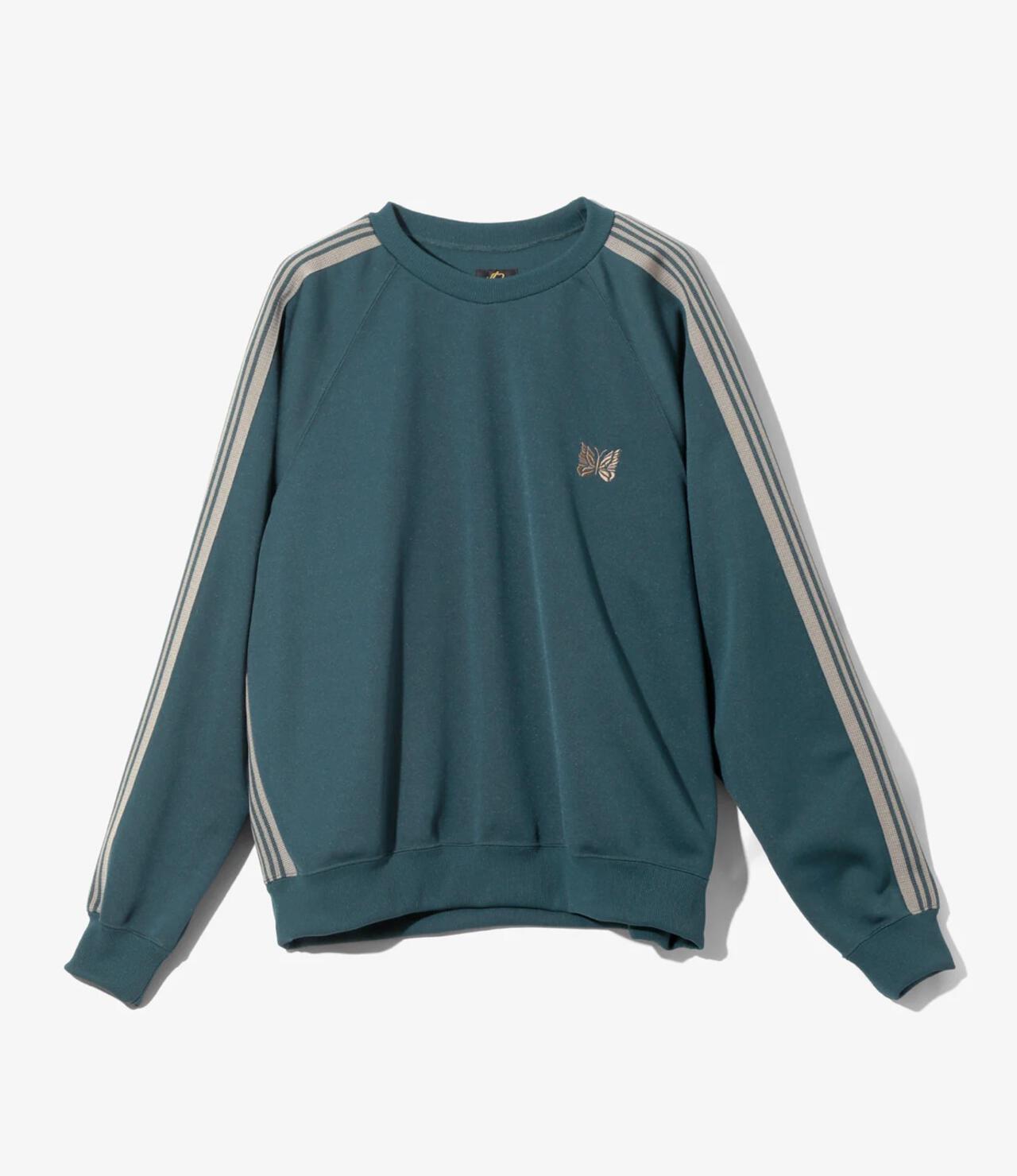 Needles/ニードルズ Track Crew Neck Shirt - Poly Smooth