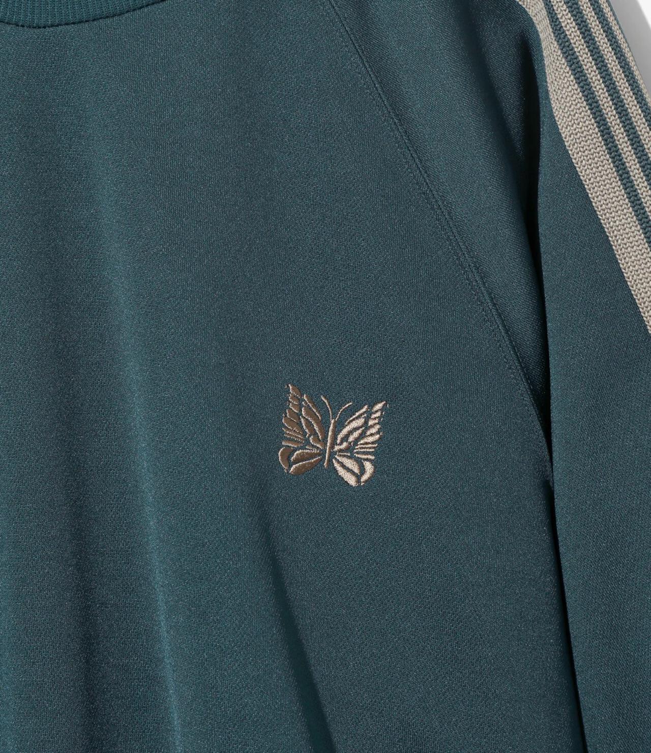 Needles/ニードルズ Track Crew Neck Shirt - Poly Smooth